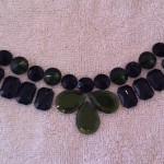 Maxi Colar Preto e Verde – Passo-a-passo