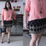 Estilo Flávia Kitty – Saia Bordada