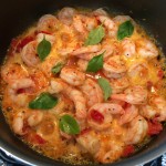 Receita: Macarrão com molho de camarão