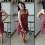 Estilo Flávia Kitty: Vestido de Festa curto by Arte Sacra